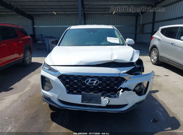 5NMS3CAD4LH252020 2020 HYUNDAI SANTA FE Белый Вид щитка приборов