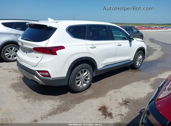 5NMS3CAD4LH252020 2020 HYUNDAI SANTA FE Белый Задняя правая четверть