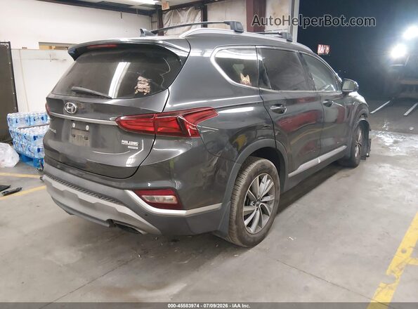 5NMS3CAD4LH282604 2020 HYUNDAI SANTA FE Серый Задняя правая четверть