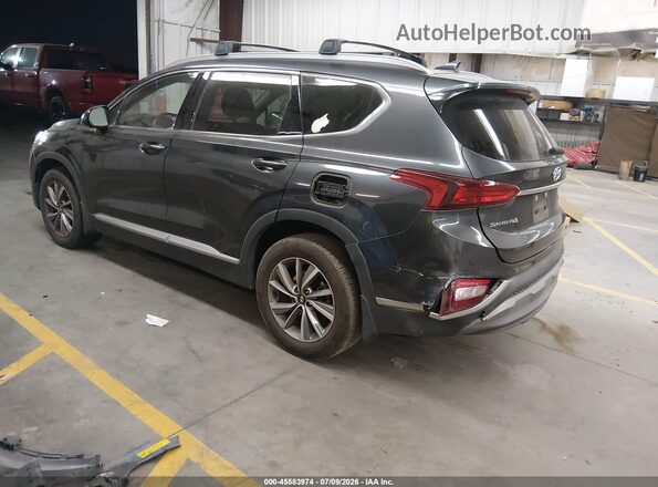 5NMS3CAD4LH282604 2020 HYUNDAI SANTA FE Серый Задняя левая четверть