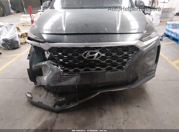 5NMS3CAD4LH282604 2020 HYUNDAI SANTA FE Серый Вид задней части салона