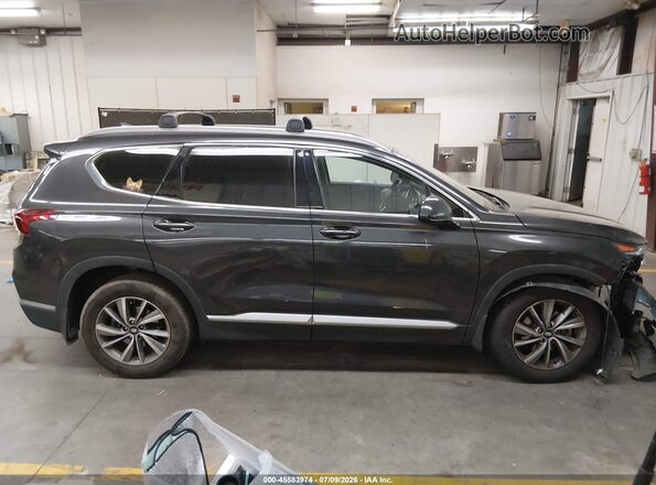 5NMS3CAD4LH282604 2020 HYUNDAI SANTA FE Серый Панорамный вид салона 360°