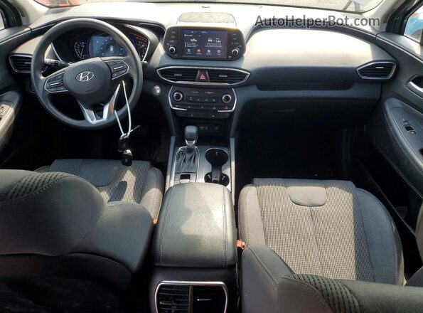 5NMS3CAD5KH122536 2019 HYUNDAI SANTA Gray Առջևի վահանակի տեսք