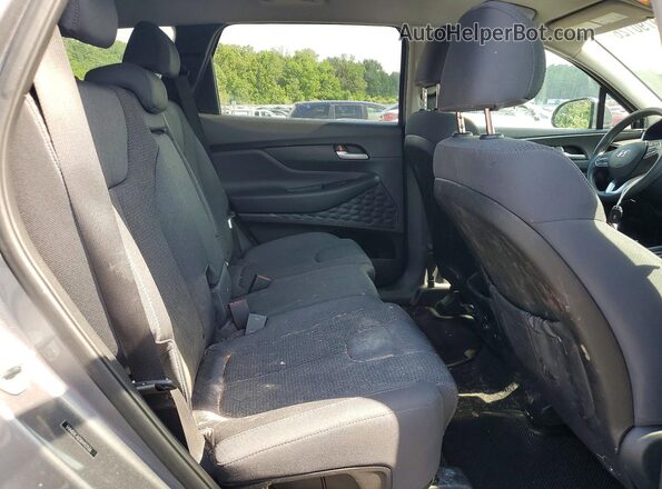 5NMS3CAD5KH122536 2019 HYUNDAI SANTA Gray Սալոնի հետևի տեսք