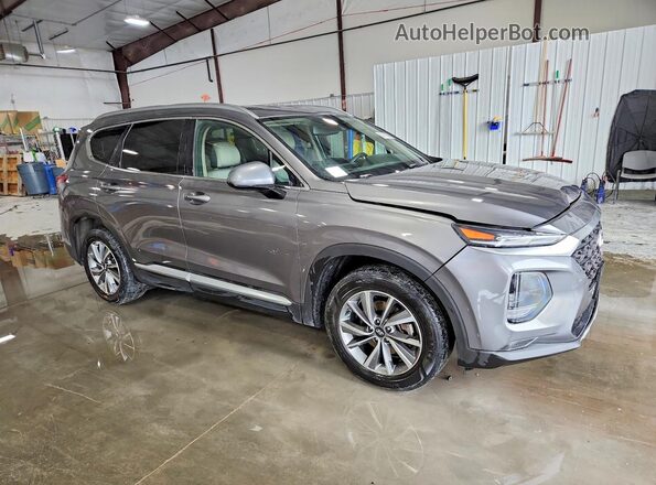5NMS3CAD5LH173505 2020 HYUNDAI SANTA Gray Delantero derecho