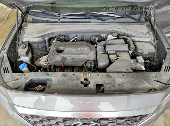 5NMS3CAD5LH173505 2020 HYUNDAI SANTA Gray Vista interior trasera