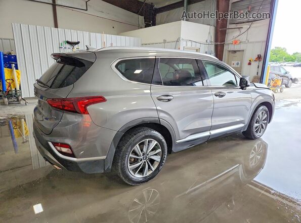 5NMS3CAD5LH173505 2020 HYUNDAI SANTA Gray Trasero derecho