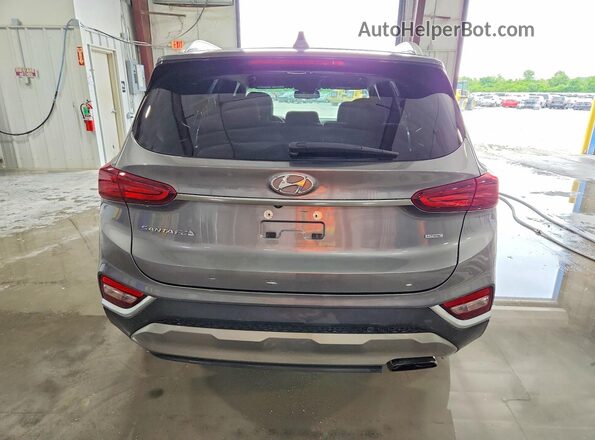 5NMS3CAD5LH173505 2020 HYUNDAI SANTA Gray Vista trasera