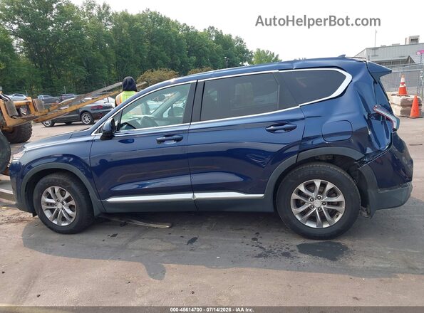 5NMS3CAD5LH290405 2020 HYUNDAI SANTA FE Blue 360 interior view