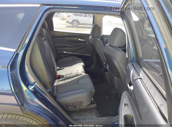 5NMS3CAD6KH068244 2019 HYUNDAI SANTA FE Blue Widok naklejki z numerem VIN