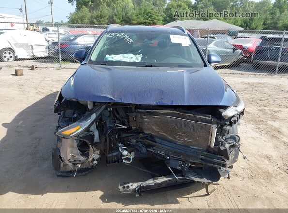 5NMS3CAD6KH068244 2019 HYUNDAI SANTA FE Blue Widok wnętrza z tyłu