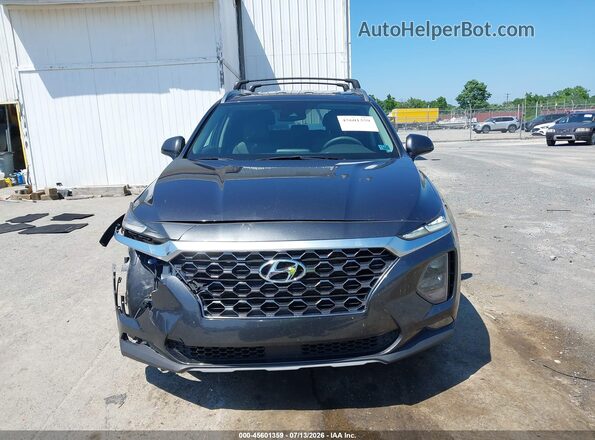 5NMS3CAD6LH190684 2020 HYUNDAI SANTA FE Gray Vista interior trasera