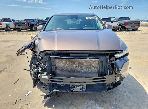 5NMS3CAD6LH222128 2020 HYUNDAI SANTA Коричневый Вид спереди