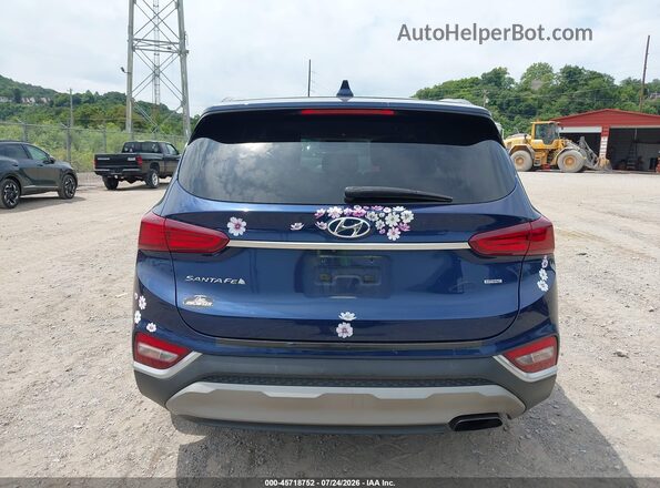 5NMS3CAD6LH226437 2020 HYUNDAI SANTA FE Синий 