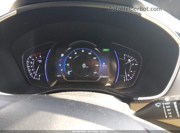 5NMS3CAD6LH274911 2020 HYUNDAI SANTA FE Burgundy Vista de los asientos traseros