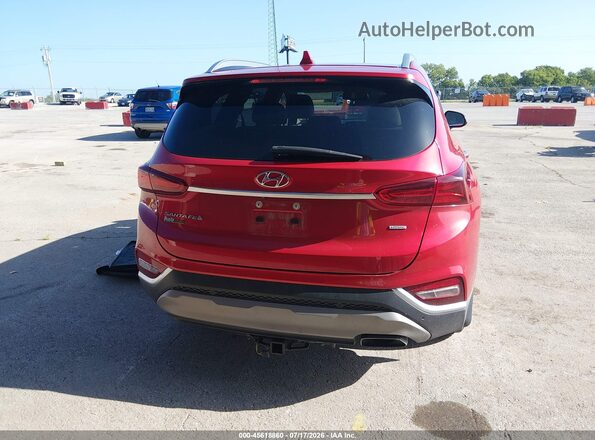 5NMS3CAD6LH274911 2020 HYUNDAI SANTA FE Burgundy 