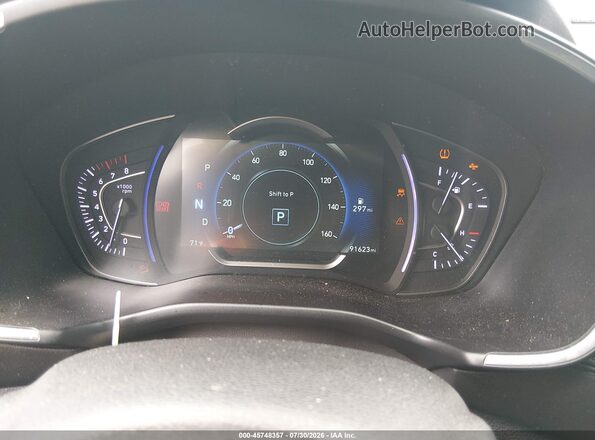 5NMS3CAD6LH290090 2020 HYUNDAI SANTA FE Blue Widok tylnych siedzeń