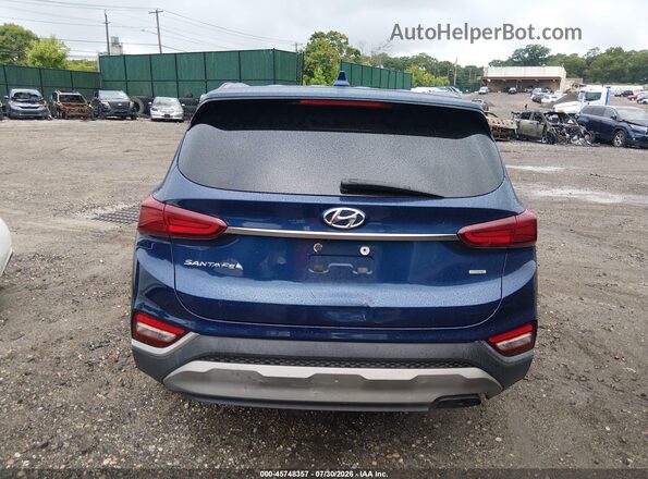 5NMS3CAD6LH290090 2020 HYUNDAI SANTA FE Blue 