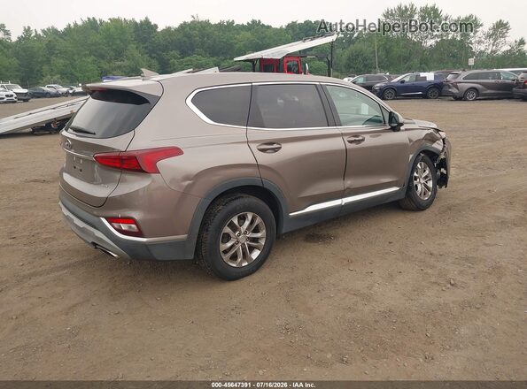 5NMS3CAD7KH005637 2019 HYUNDAI SANTA FE Brown Rear right