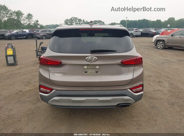 5NMS3CAD7KH005637 2019 HYUNDAI SANTA FE Brown 