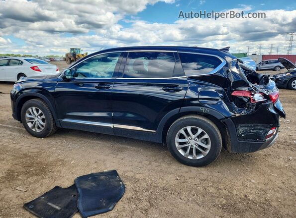 5NMS3CAD7KH057995 2019 HYUNDAI SANTA Black Tył lewy