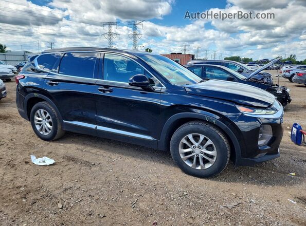 5NMS3CAD7KH057995 2019 HYUNDAI SANTA Black Przód prawy