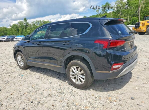 5NMS3CAD7KH090043 2019 HYUNDAI SANTA Black Tył lewy