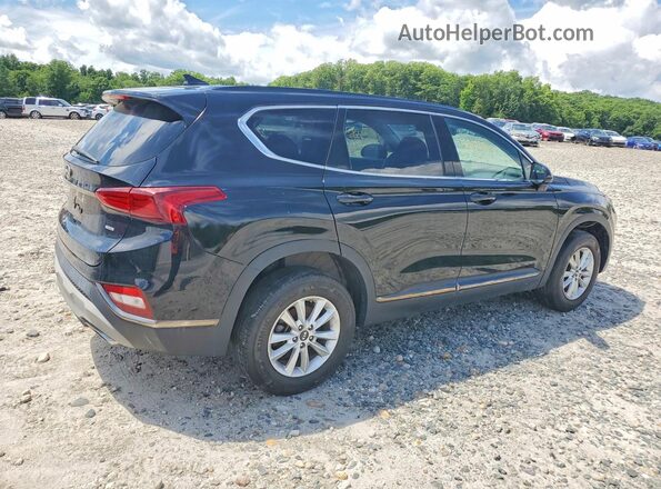 5NMS3CAD7KH090043 2019 HYUNDAI SANTA Black Tył prawy