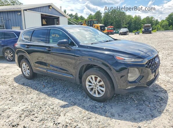 5NMS3CAD7KH090043 2019 HYUNDAI SANTA Black Przód prawy