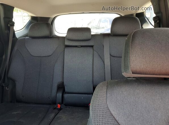 5NMS3CAD7KH090043 2019 HYUNDAI SANTA Black Widok tylnych siedzeń