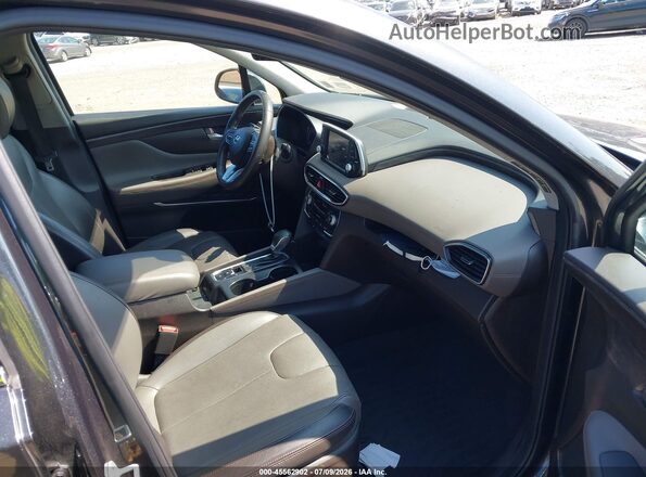 5NMS3CAD7LH185638 2020 HYUNDAI SANTA FE Серый Вид салона спереди