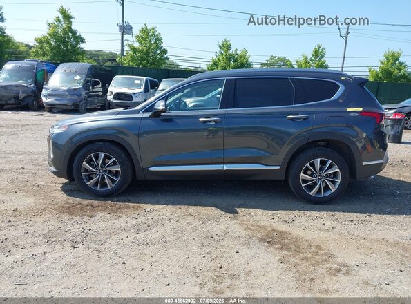 5NMS3CAD7LH185638 2020 HYUNDAI SANTA FE Серый Панорамный вид салона 360°