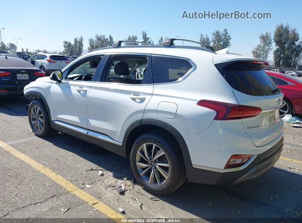 5NMS3CAD7LH214667 2020 HYUNDAI SANTA FE White Tył lewy