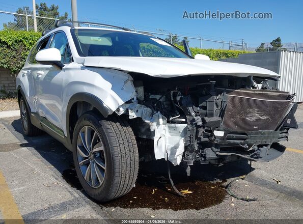 5NMS3CAD7LH214667 2020 HYUNDAI SANTA FE White Widok z przodu
