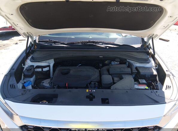 5NMS3CAD7LH216998 2020 HYUNDAI SANTA FE White უკანა ხედი