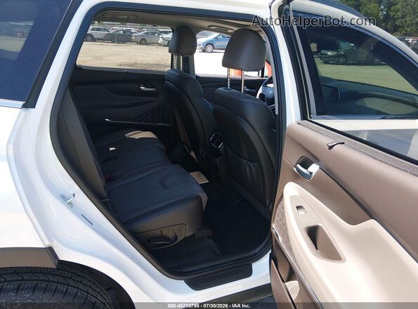 5NMS3CAD7LH216998 2020 HYUNDAI SANTA FE White VIN კოდის სტიკერის ხედი