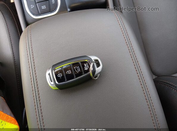 5NMS3CAD7LH216998 2020 HYUNDAI SANTA FE White წინა პანელის ხედი