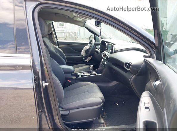 5NMS3CAD7LH288882 2020 HYUNDAI SANTA FE Green წინა სალონის ხედი