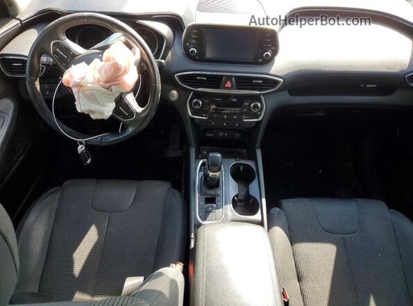5NMS3CAD8KH081965 2019 HYUNDAI SANTA Blue Առջևի վահանակի տեսք