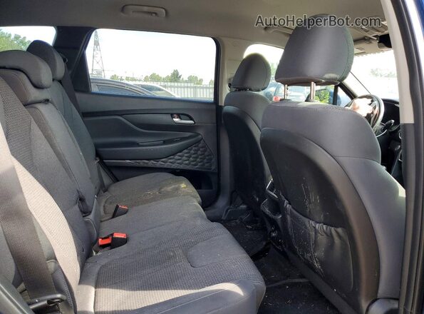 5NMS3CAD8KH081965 2019 HYUNDAI SANTA Blue Սալոնի հետևի տեսք