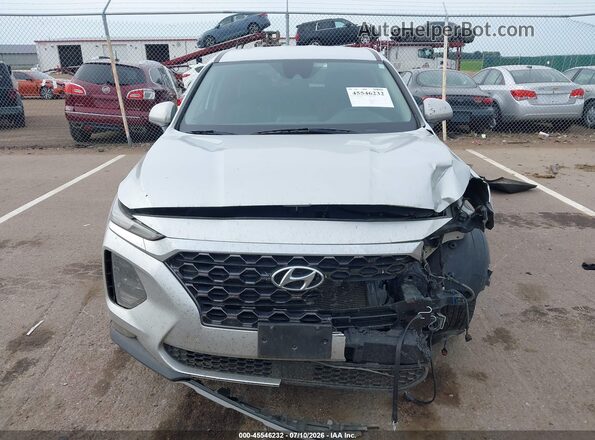 5NMS3CAD8KH127245 2019 HYUNDAI SANTA FE Silver ხელსაწყოთა პანელის ხედი