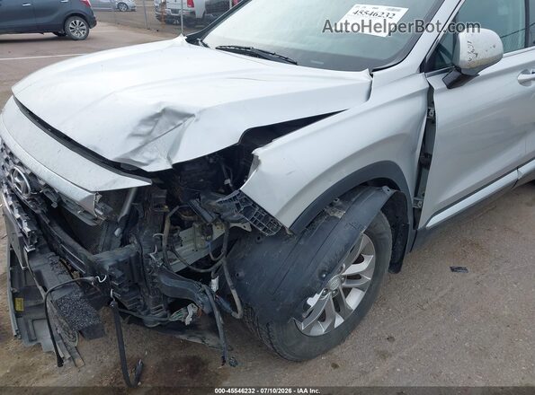 5NMS3CAD8KH127245 2019 HYUNDAI SANTA FE Silver წინა ხედი