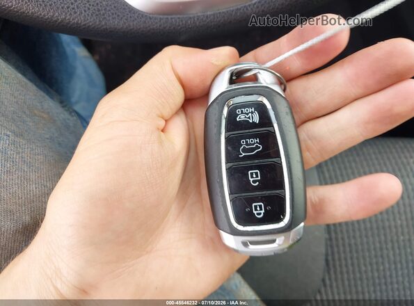 5NMS3CAD8KH127245 2019 HYUNDAI SANTA FE Silver წინა პანელის ხედი