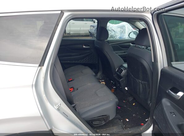 5NMS3CAD8KH127245 2019 HYUNDAI SANTA FE Silver VIN კოდის სტიკერის ხედი