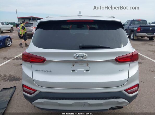 5NMS3CAD8KH127245 2019 HYUNDAI SANTA FE Silver 