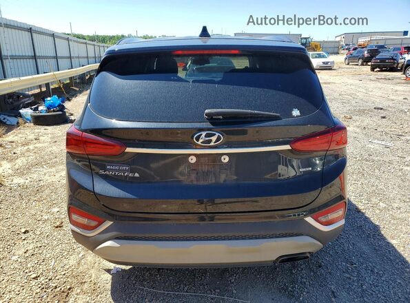 5NMS3CAD8LH143155 2020 HYUNDAI SANTA Black Вид ззаду