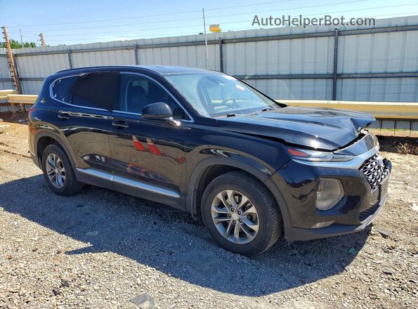 5NMS3CAD8LH143155 2020 HYUNDAI SANTA Black Передня права чверть