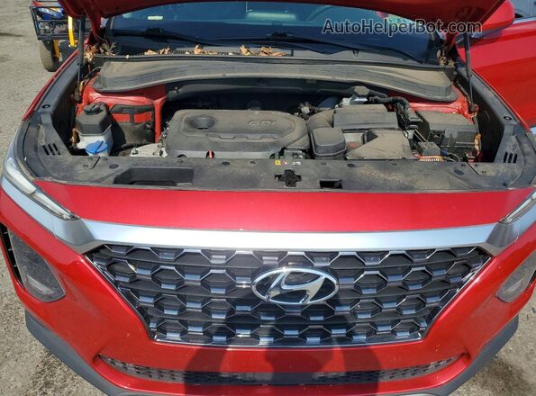 5NMS3CAD8LH268916 2020 HYUNDAI SANTA Red Շարժիչի բաժամունքի տեսք