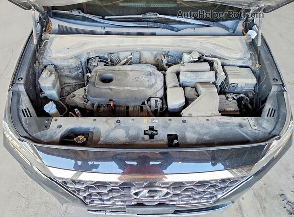5NMS3CAD9KH088486 2019 HYUNDAI SANTA Black Սալոնի հետևի տեսք
