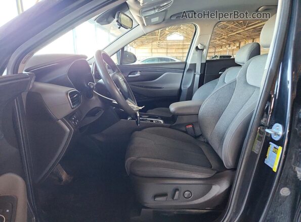 5NMS3CAD9KH088486 2019 HYUNDAI SANTA Black Սալոնի դիմացի տեսք